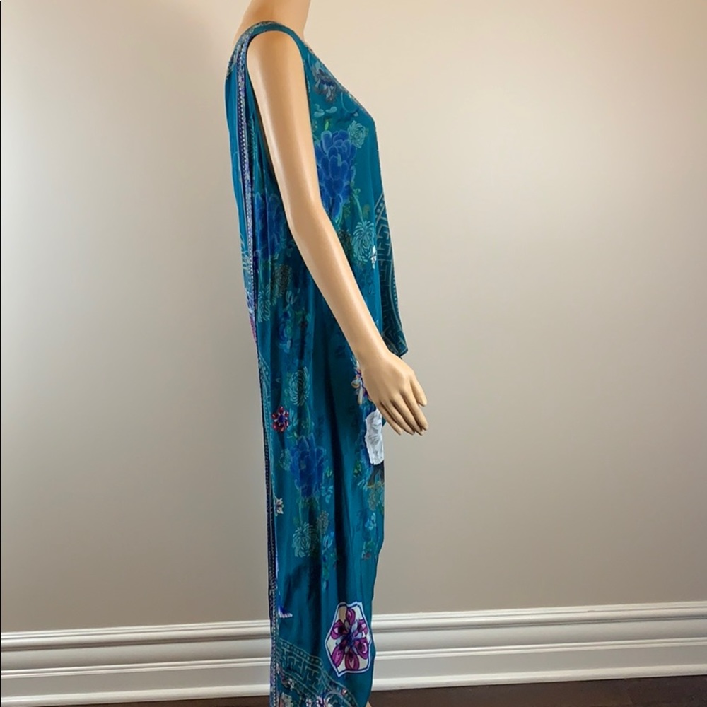 Camilla teal Lunar Gazing silk blouse NWT XS/S - Picture 8 of 12